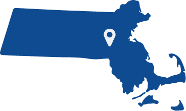 Animated state of Massachusetts