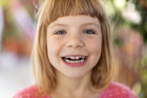 young girl with pediatric orthodontics in Hopkinton